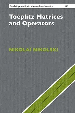E-Book (pdf) Toeplitz Matrices and Operators von Nikolai Nikolski