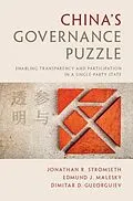 E-Book (pdf) China's Governance Puzzle von Jonathan R. Stromseth