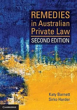 E-Book (epub) Remedies in Australian Private Law von Katy Barnett