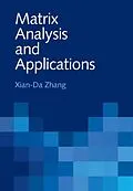 E-Book (pdf) Matrix Analysis and Applications von Xian-Da Zhang