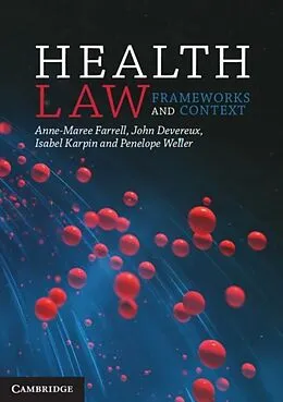 E-Book (pdf) Health Law von Anne-Maree Farrell