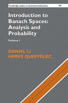 E-Book (epub) Introduction to Banach Spaces: Analysis and Probability: Volume 1 von Daniel Li
