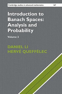 E-Book (epub) Introduction to Banach Spaces: Analysis and Probability: Volume 2 von Daniel Li
