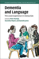 Livre Relié Dementia and Language de Peter (Universiteit Gent, Belgium) Plejer Muntigl