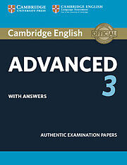 Couverture cartonnée Cambridge English Advanced 3 Student's Book with Answers de Cambridge ESOL