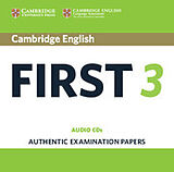 Compact Disc First 3 Audio CDs(2) de Cambridge ESOL