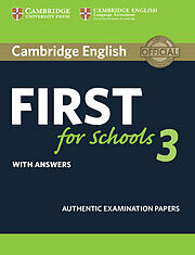Couverture cartonnée Cambridge English First for Schools 3 Student's Book with Answers de Cambridge ESOL
