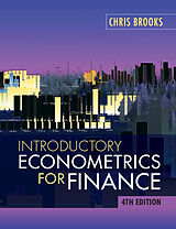 Couverture cartonnée Introductory Econometrics for Finance de Chris Brooks