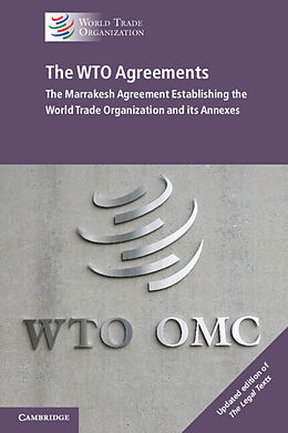 Kartonierter Einband The WTO Agreements von World Trade Organization