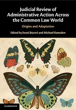 Livre Relié Judicial Review of Administrative Action Across the Common Law World de Swati (National University of Singapore) Jhaveri