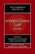 Livre Relié The Cambridge History of International Law: Volume 1, The Historiography of International Law de Randall (Ku Leuven & Tilburg University) Lesaffer