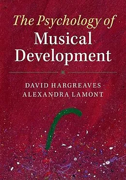 E-Book (epub) Psychology of Musical Development von David Hargreaves