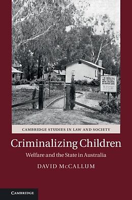 E-Book (epub) Criminalizing Children von David Mccallum