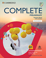 Broché Complete Preliminary Student Book with Answers and Online Practice de Emma; May, Peter Heyderman