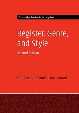 E-Book (pdf) Register, Genre, and Style von Douglas Biber