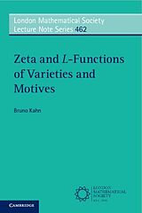 eBook (epub) Zeta and L-Functions of Varieties and Motives de Bruno Kahn