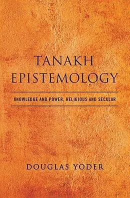 E-Book (pdf) Tanakh Epistemology von Douglas Yoder