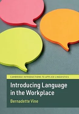 E-Book (pdf) Introducing Language in the Workplace von Bernadette Vine