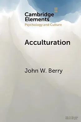 E-Book (epub) Acculturation von John W. Berry