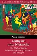 PDF Dionysus after Nietzsche von Adam Lecznar