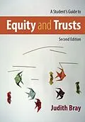 E-Book (pdf) Student's Guide to Equity and Trusts von Judith Bray