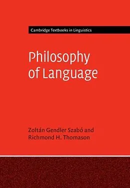 E-Book (pdf) Philosophy of Language von Zoltan Gendler Szabo