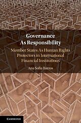 eBook (epub) Governance As Responsibility de Ana Sofia Barros