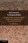 E-Book (epub) Governance As Responsibility von Ana Sofia Barros
