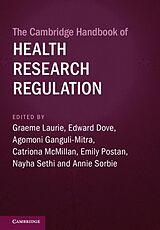 eBook (epub) Cambridge Handbook of Health Research Regulation de 