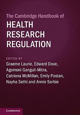 eBook (epub) Cambridge Handbook of Health Research Regulation de 