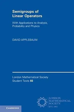 E-Book (pdf) Semigroups of Linear Operators von David Applebaum