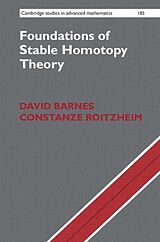 eBook (pdf) Foundations of Stable Homotopy Theory de David Barnes