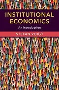 E-Book (pdf) Institutional Economics von Stefan Voigt