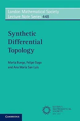 E-Book (epub) Synthetic Differential Topology von Marta Bunge