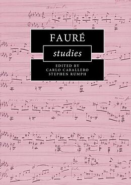 eBook (epub) Faure Studies de 