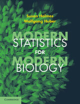 Couverture cartonnée Modern Statistics for Modern Biology de Susan (Stanford University, California) Holmes, Wolfgang Huber