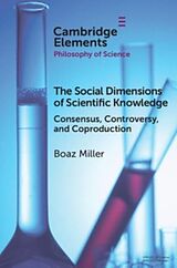 Couverture cartonnée The Social Dimensions of Scientific Knowledge de Boaz Miller