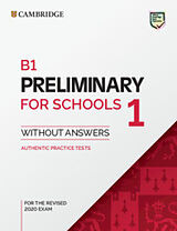 Broché B1 Preliminary for Schools 1 Student Book de 