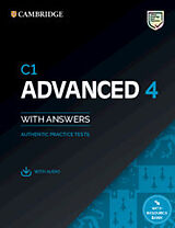 Couverture cartonnée C1 Advanced 4 Student's Book with Answers with Audio with Resource Bank de 