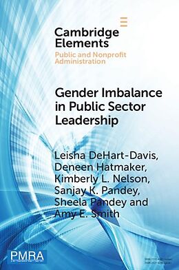 eBook (epub) Gender Imbalance in Public Sector Leadership de Leisha Dehart-Davis