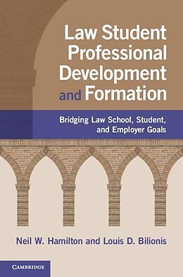 eBook (pdf) Law Student Professional Development and Formation de Neil W. Hamilton