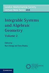 eBook (pdf) Integrable Systems and Algebraic Geometry: Volume 2 de 