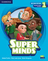 Broschiert Super Minds BRE Level 1 Student's Book with eBook von Herbert Puchta, Peter Lewis-Jones, Gunter Gerngross