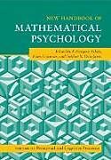 Couverture cartonnée New Handbook of Mathematical Psychology: Volume 3, Perceptual and Cognitive Processes de 