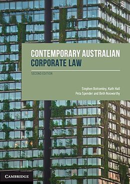 eBook (pdf) Contemporary Australian Corporate Law de Stephen Bottomley