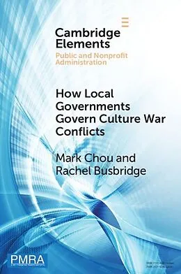 E-Book (epub) How Local Governments Govern Culture War Conflicts von Mark Chou