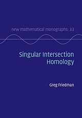 eBook (pdf) Singular Intersection Homology de Greg Friedman