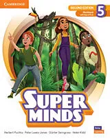 Broschiert Super Minds British English Level 5 Workbook with Digital Pack von Herbert Puchta, Peter Lewis-Jones, Günter Gerngross