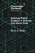 E-Book (epub) Defining Policy Analysis: A Journey that Never Ends von Beryl A. Radin