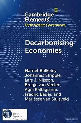 E-Book (pdf) Decarbonising Economies von Harriet Bulkeley